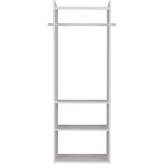 The Stow RB1448-CGON 4-8 ft. Hanging Tower Kit Closet Storage, Grey