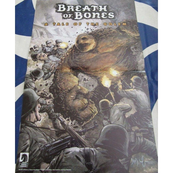 Strain Breath of Bones Dark Horse Comics 2013 SDCC 2 Sided Foldout poster