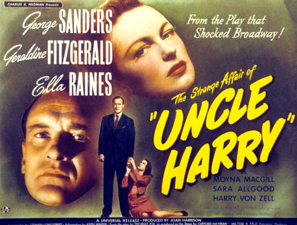 The Strange Affair Of Uncle Harry Canvas Art - (28 x 22)