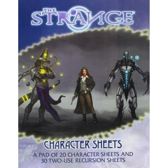 Pre-Owned The Strange Character Sheets (Game)