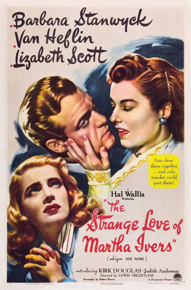 The Strange Love Of Martha Ivers Canvas Art - (24 x 36)