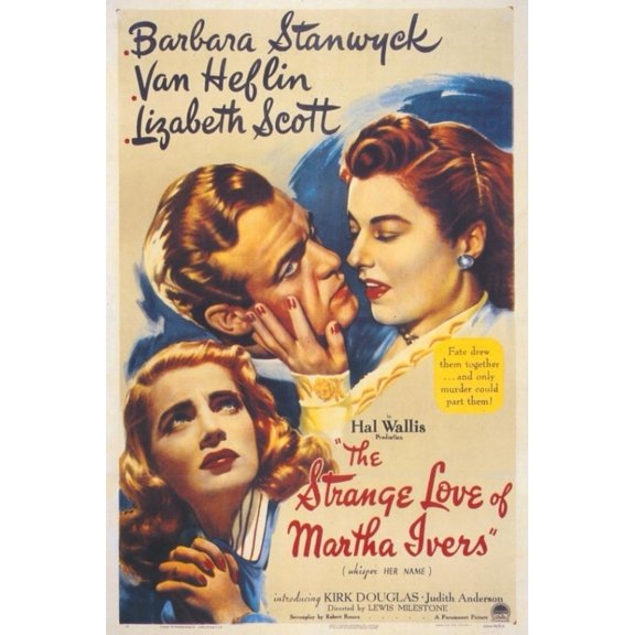 The Strange Love of Martha Ivers Movie Poster Print (27 x 40)