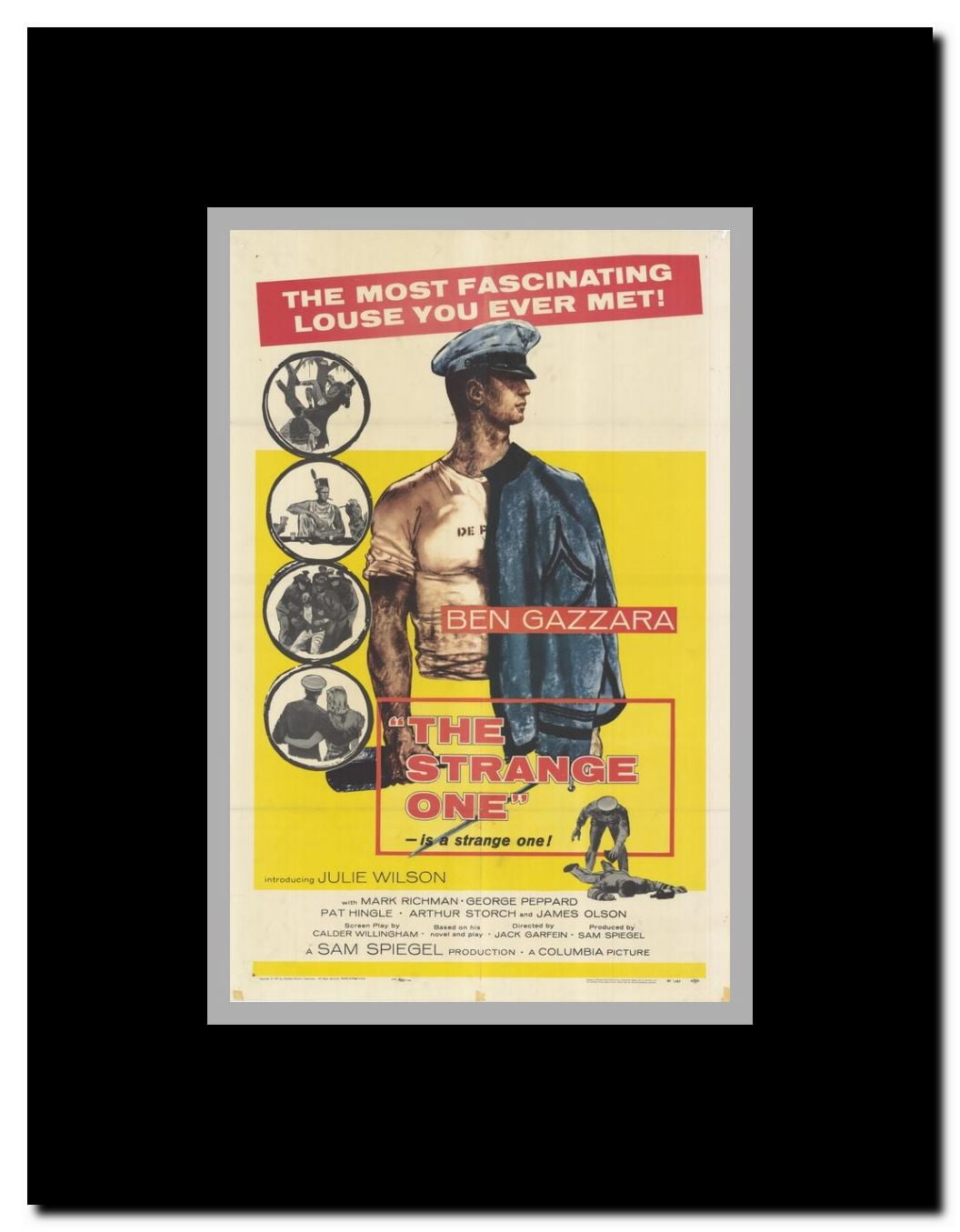 The Strange One Framed Movie Poster