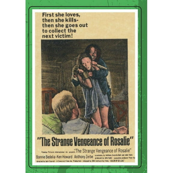 The Strange Vengeance of Rosalie (DVD), Sinister Cinema, Mystery & Suspense
