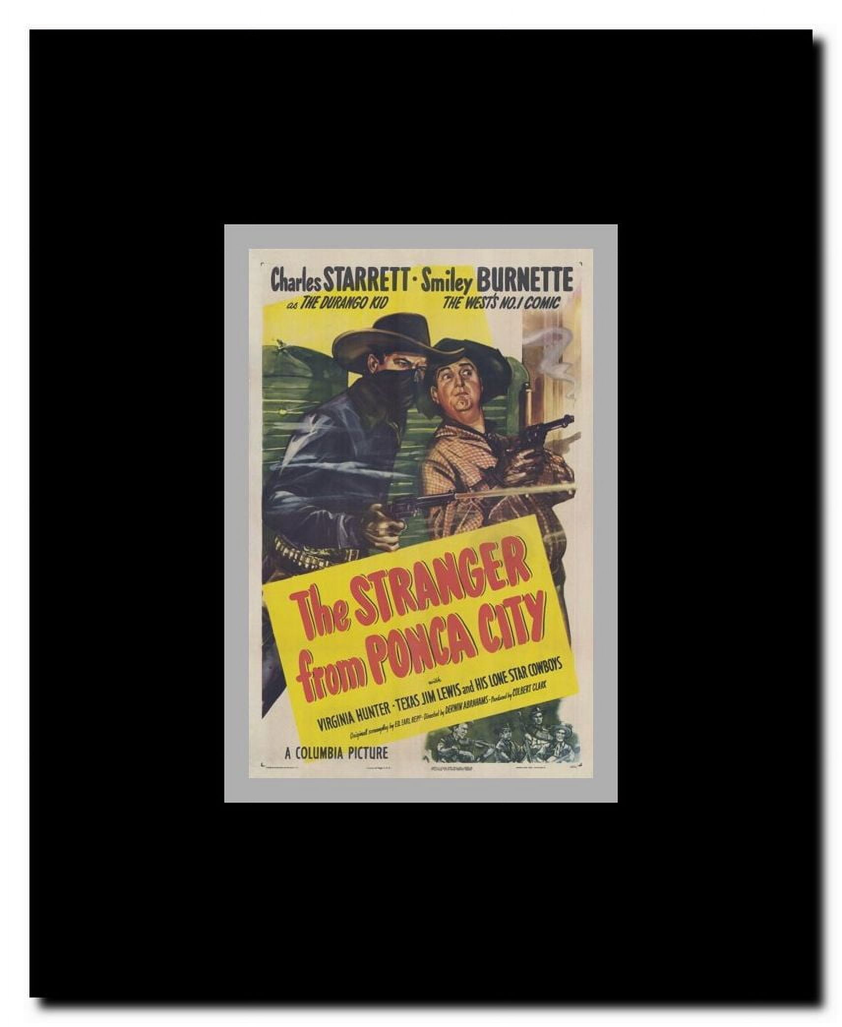 The Stranger from Ponca City Framed Movie Poster
