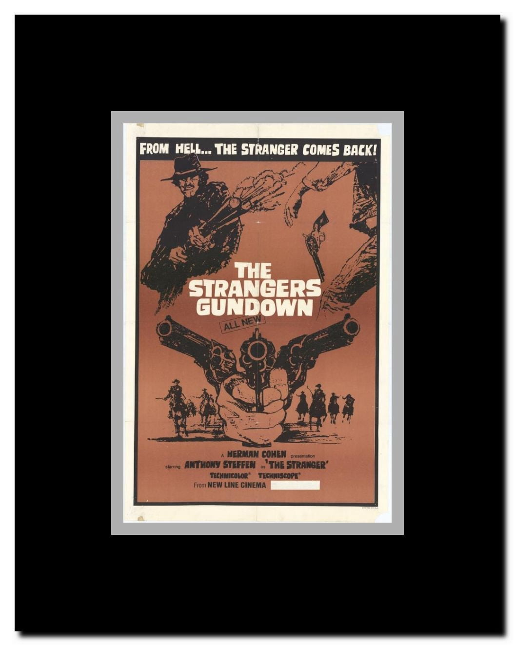 The Strangers Gundown Framed Movie Poster