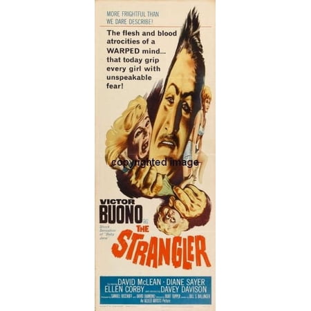 The Strangler Movie Poster Insert 14x36 Unframed, Age: Adults AB Posters