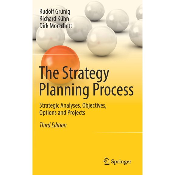 The Strategy Planning Process: Strategic Analyses, Objectives, Options and Projects, (Hardcover)