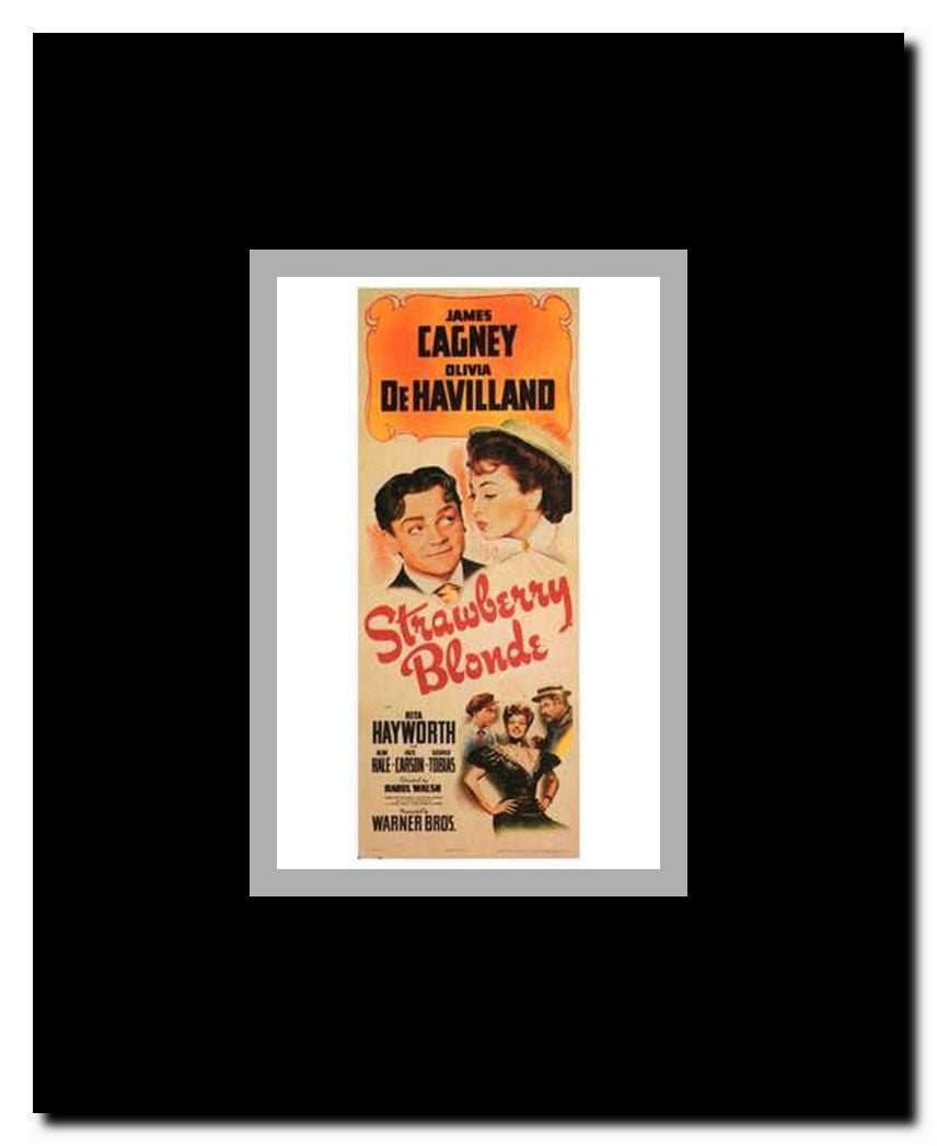 The Strawberry Blonde Framed Movie Poster