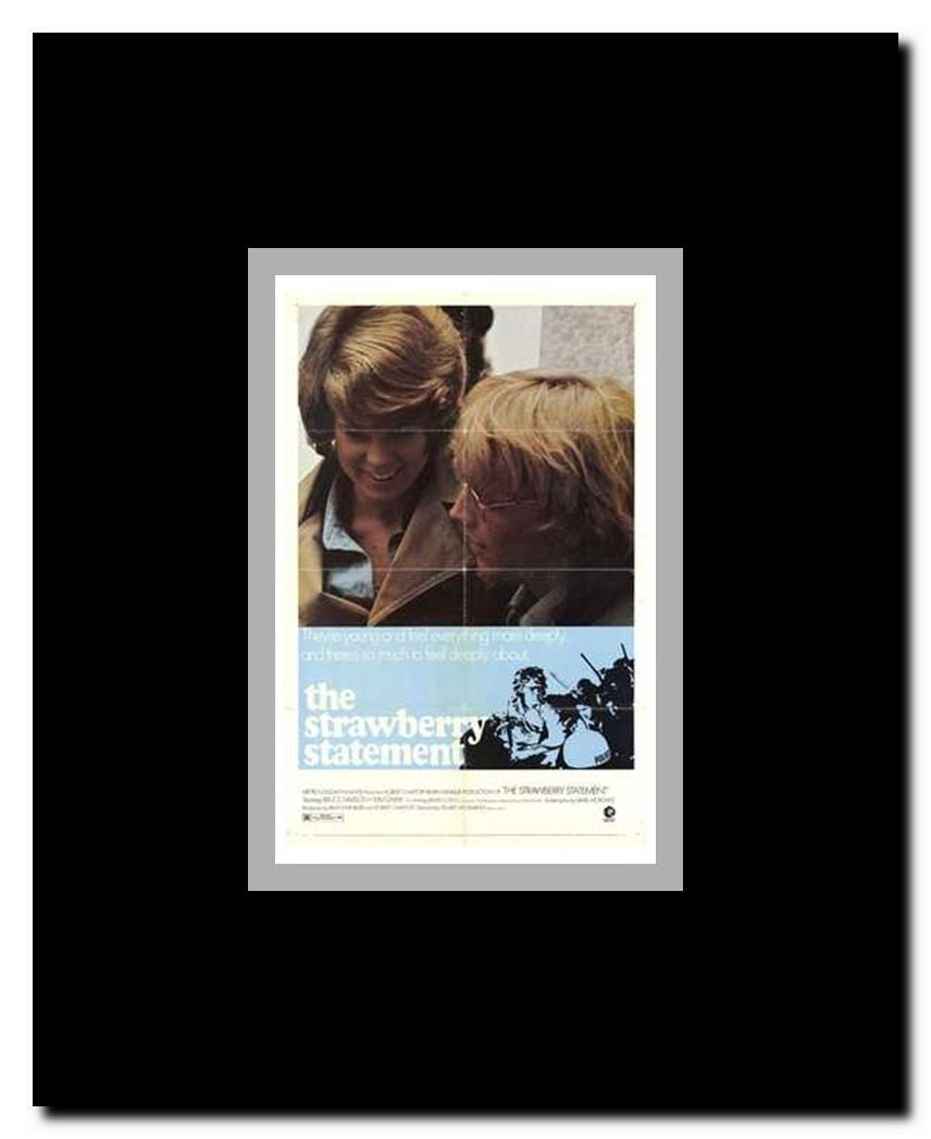 The Strawberry Statement Framed Movie Poster