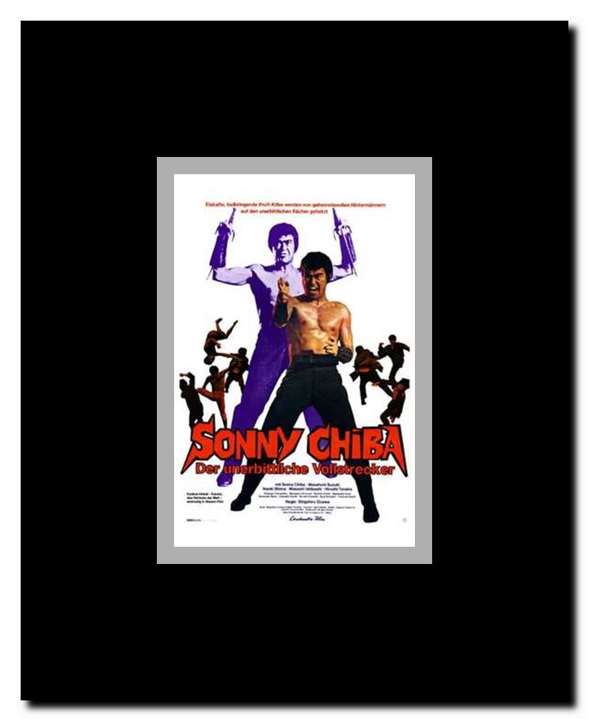 The Street Fighter Framed Movie Poster