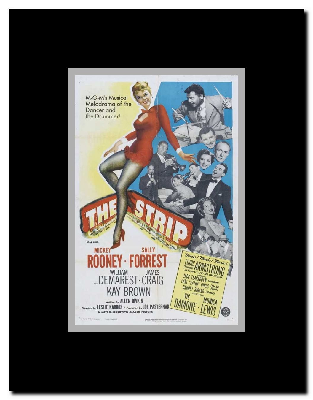 The Strip Framed Movie Poster