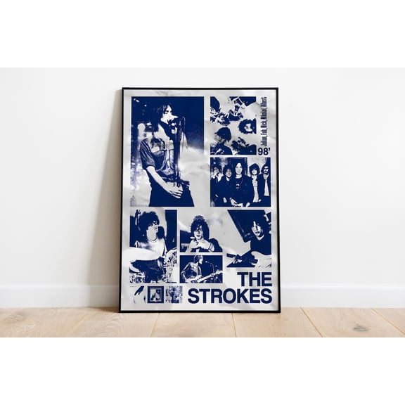 The Strokes Album Cover : Indie Music Wall Art #239, Unframed Poster Size 24x36