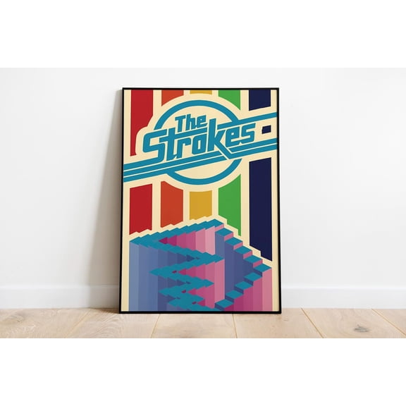 The Strokes Album Cover : Music Wall Art Print #209, Unframed Canvas Size 12x18