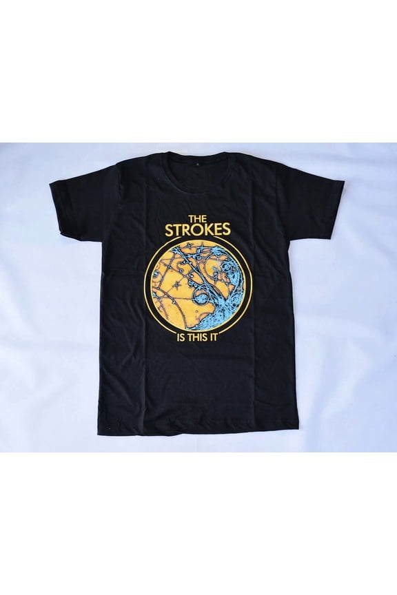 The Strokes Is This It Inspired Retro Indie Rock Art Unisex T-Shirt, up to size 5XL