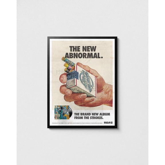 The Strokes The New Abnormal Poster – Indie Music Album Wall Art Print 8x12 UNFRAMED