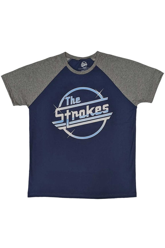 The Strokes Unisex Raglan T-Shirt: OG Magna (X-Large)