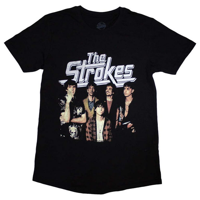 The Strokes Unisex T-Shirt Band Photo - Walmart.com