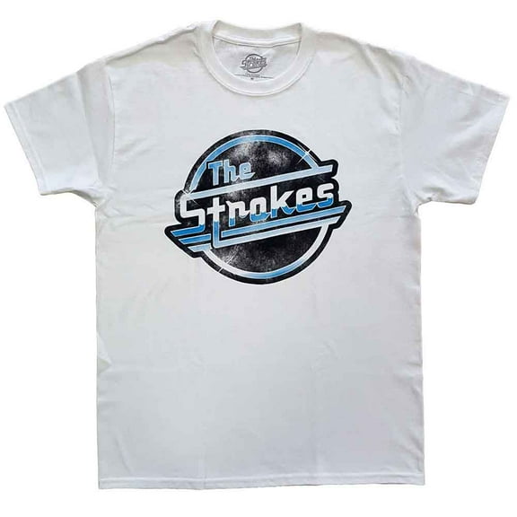 The Strokes Unisex T-Shirt Distressed OG Magna (Large)