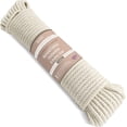 thumbnail image 1 of “The Strongest” Natural Cotton Clothesline Pulley by Smith’s® | 10m/33ft X 5.5mm | Soft Braided 130kgs Pulling Force Rope | Snag & Tear Resistant | 1 Year Guarantee!, 1 of 10