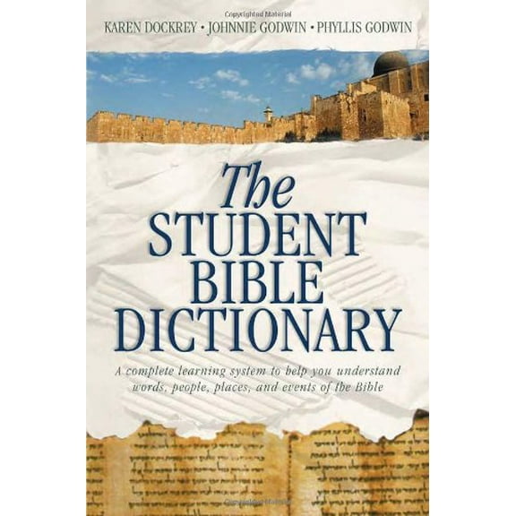 Pre-Owned The Student Bible Dictionary Paperback Book Paperback
