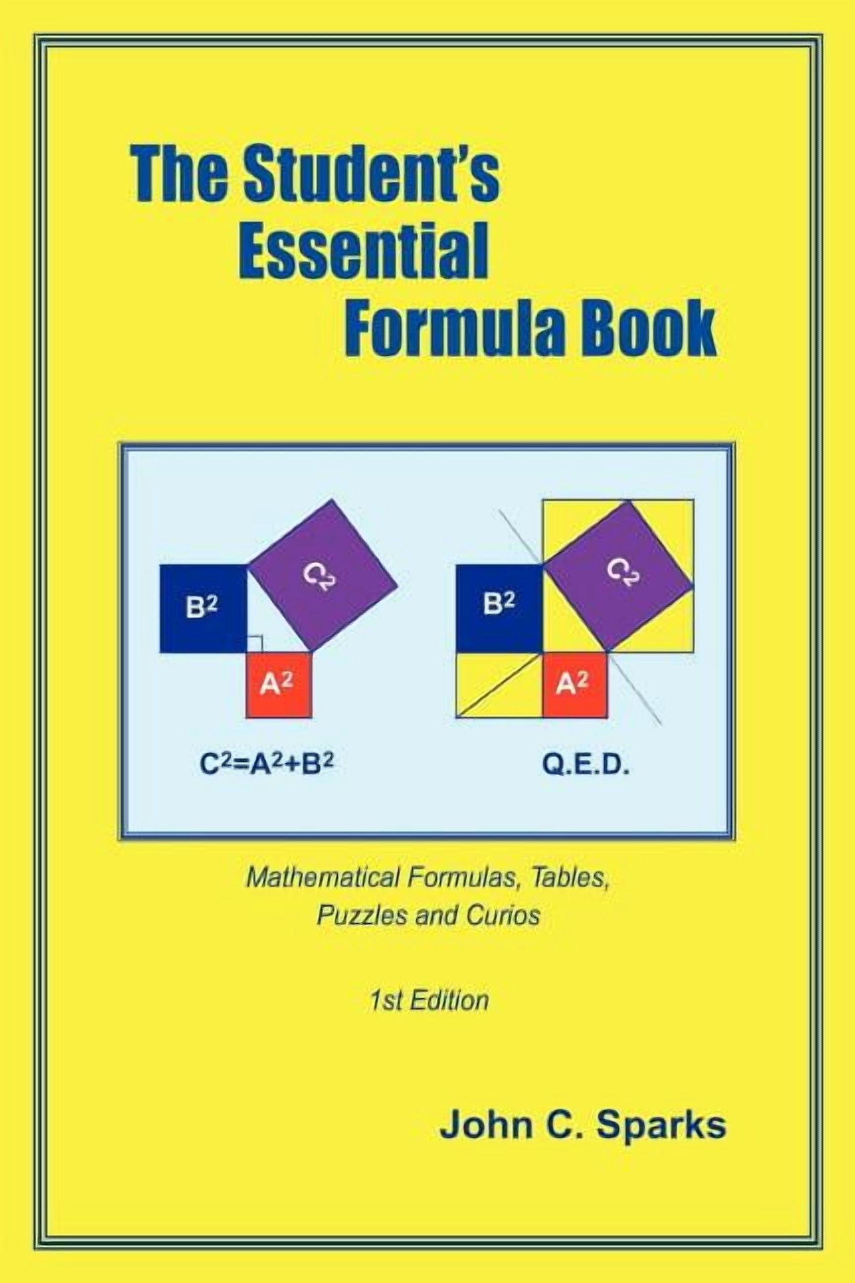 The Student's Essential Formula Book: 1st Edition - Walmart.com
