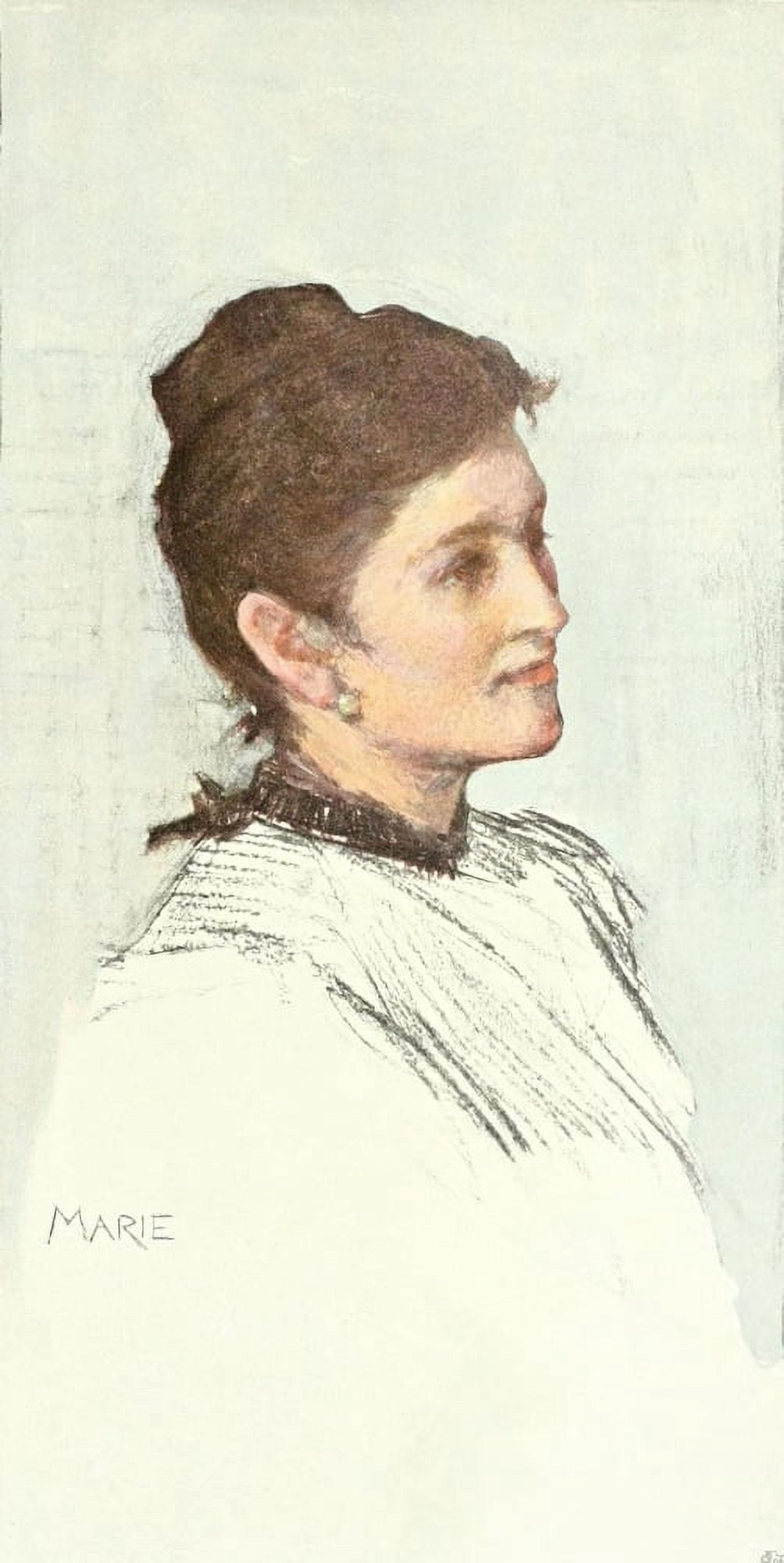 The Studio 1896 Marie Canvas Art - Elizabeth Stanhope-Forbes (18 x 24)