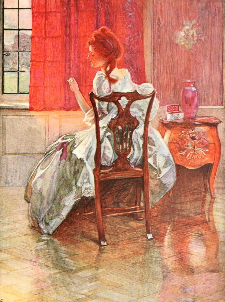The Studio 1902 The Keepsake Canvas Art - Joseph Walter West (18 x 24)