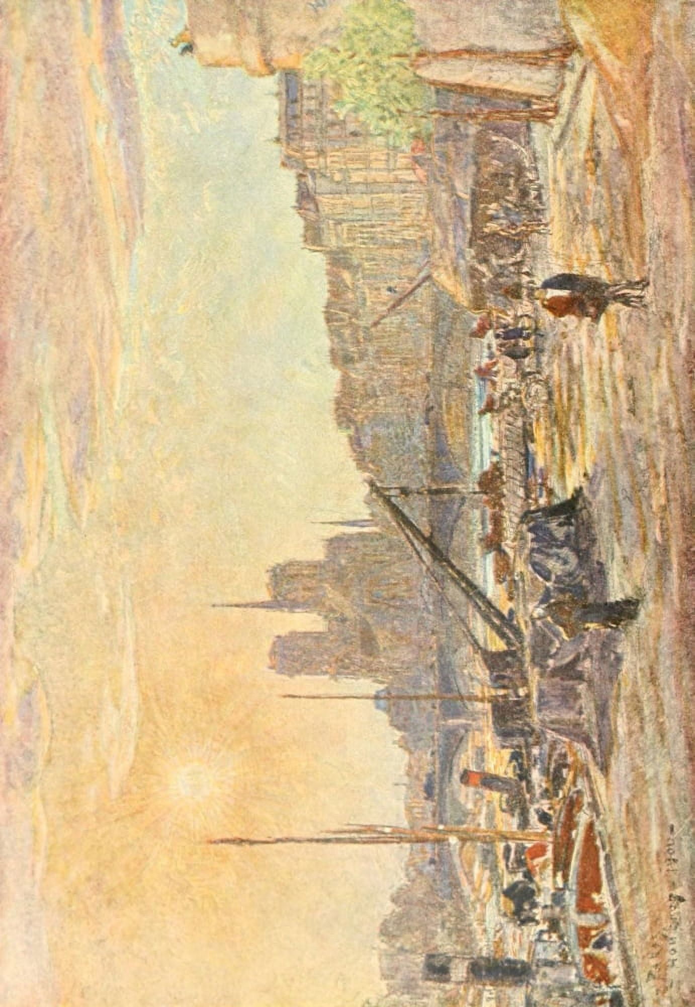 The Studio 1903 Notre Dame Paris Canvas Art - Frdric Anatole Houbron (18 x 24)