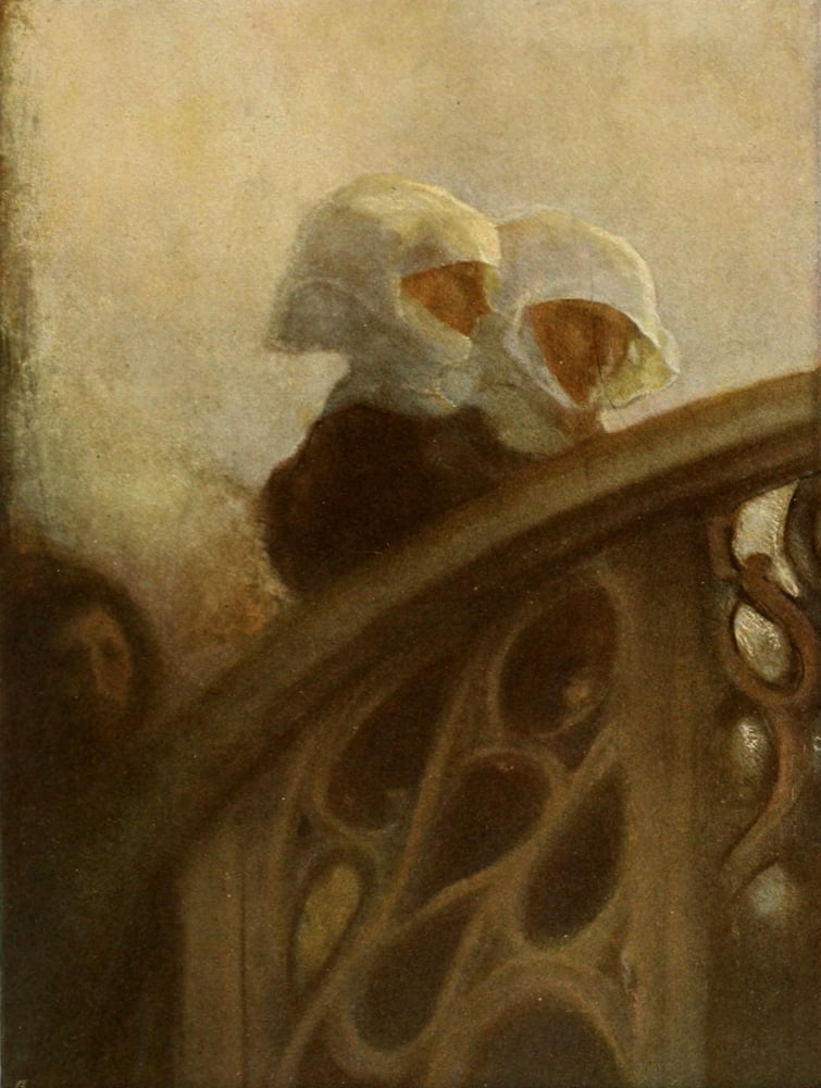 The Studio 1904 Nuns Canvas Art - Gaston La Touche (18 x 24)