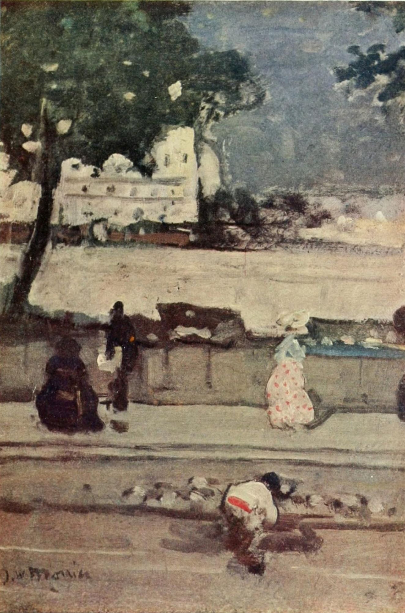 The Studio 1913 Quai des Grands Augustins Paris Canvas Art - James Wilson Morrice (18 x 24)