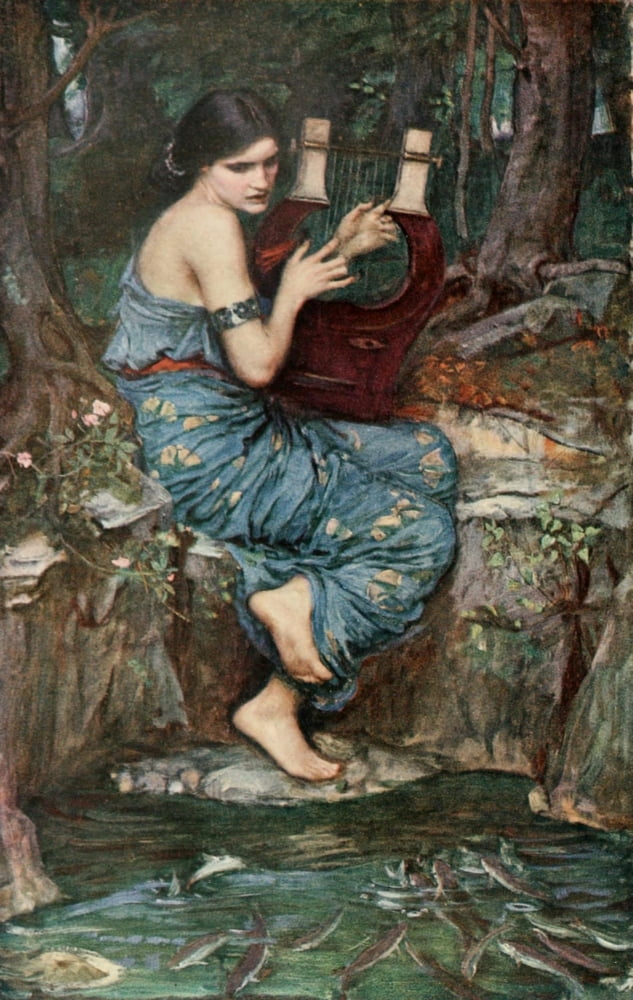 The Studio 1917 The Charmer Canvas Art - John William Waterhouse (18 x 24)