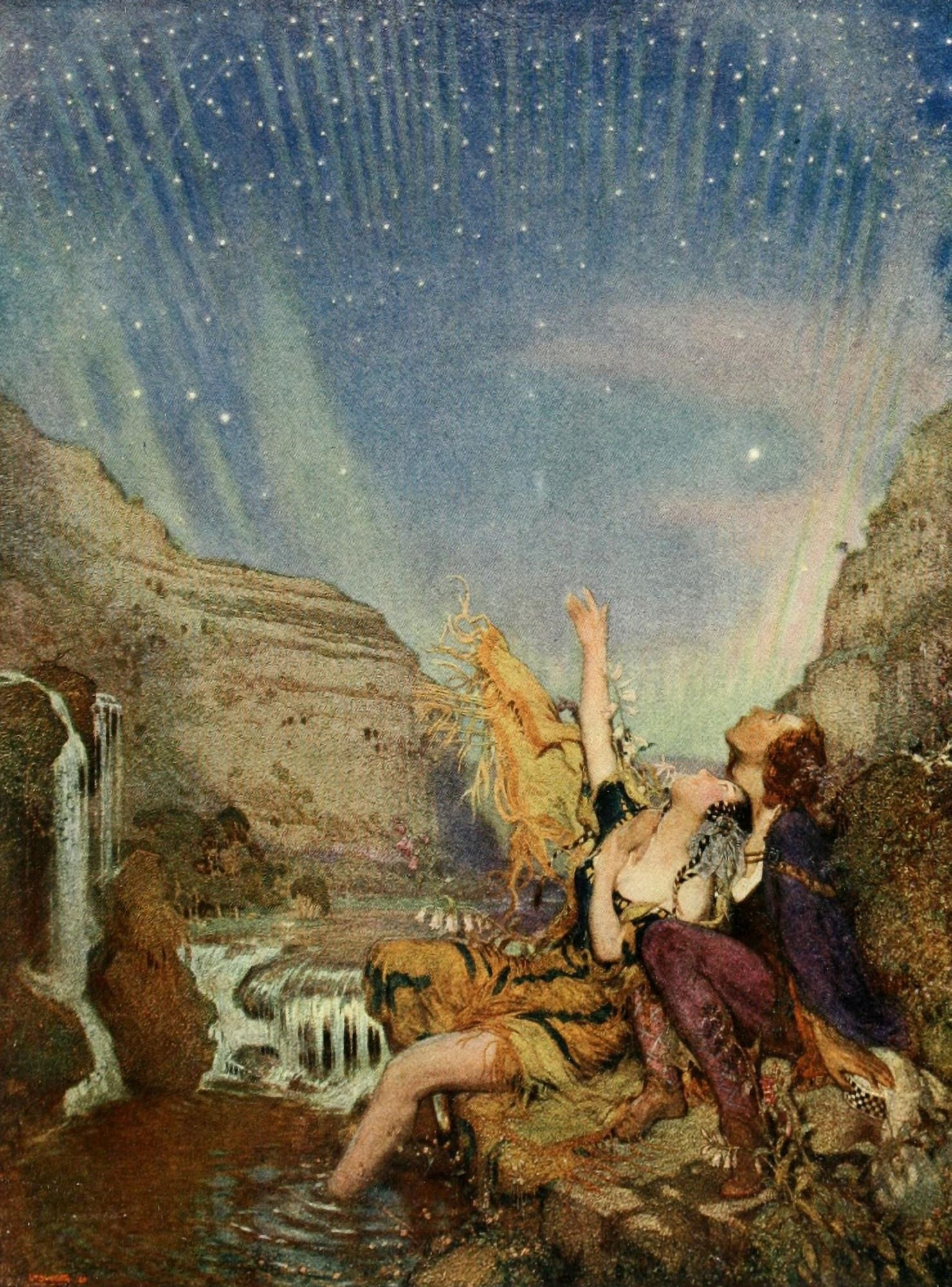 The Studio 1922 The Polar Star Canvas Art - William Shackleton (18 x 24)