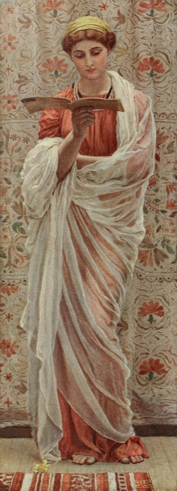 The Studio 62 1914 The Reader Canvas Art - Albert Moore (18 x 24)