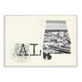 thumbnail image 1 of The Stupell Home Decor Alabama Black and White Photograph on Cream Paper Postcard Wall Plaque Art, 1 of 3
