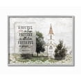 thumbnail image 1 of The Stupell Home Decor Be Joyful In Hope Distressed Church with Trees Photograph, 1 of 4