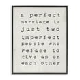 thumbnail image 1 of The Stupell Home Decor Collection A Perfect Marriage Oversized Framed Giclee Texturized Art, 16 x 1.5 x 20, 1 of 5