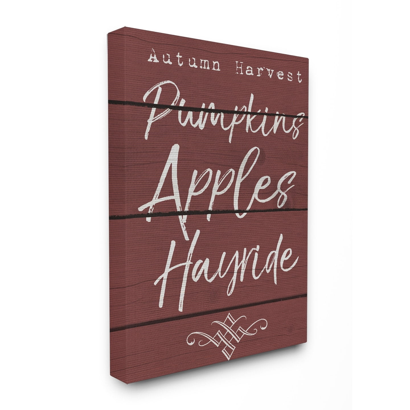 The Stupell Home Decor Collection Autumn Harvest Activities Oversized Stretched Canvas Wall Art, 24 x 1.5 x 30