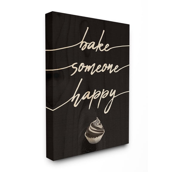 The Stupell Home Decor Collection Bake Someone Happy Wall Art