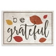 thumbnail image 1 of Stupell  Be Grateful Fall Leaves Typography Wall Plaque Art 10 x 15, 1 of 5