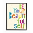 thumbnail image 1 of Stupell  'Be Your Beautiful Self' Framed Giclee Texturized Art 11 x 14, 1 of 5