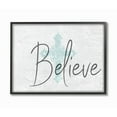 thumbnail image 1 of The Stupell Home Decor Collection Believe with Holy Cross Wood Texture Framed Giclee Texturized Art, 11 x 1.5 x 14, 1 of 2