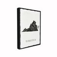 thumbnail image 1 of The Stupell Home Decor Collection Black and Grey Marbled Paper Virginia State Silhouette Oversized Stretched Canvas Wall Art, 24 x 1.5 x 30, 1 of 2
