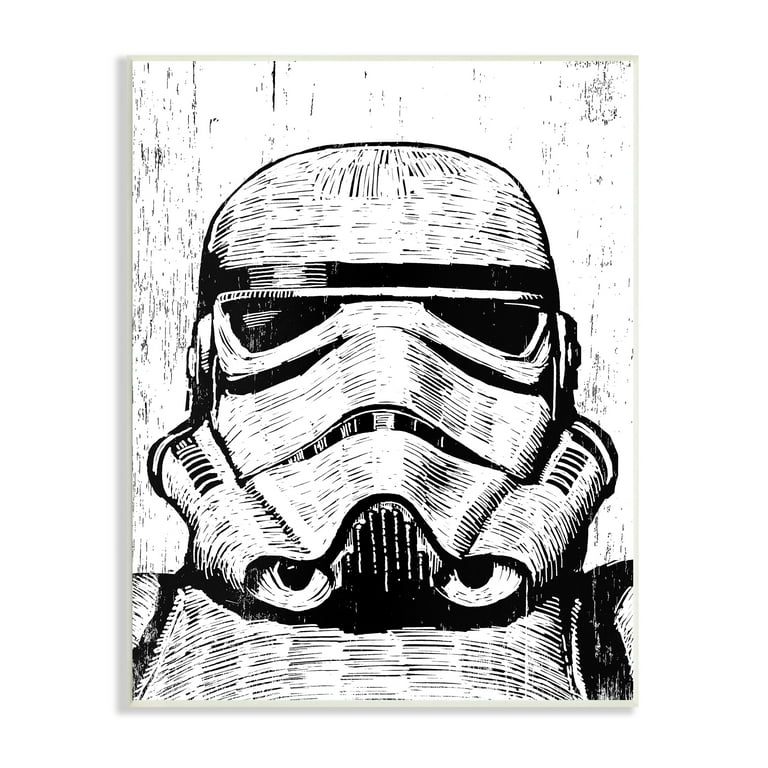 Star wars shop wood wall art