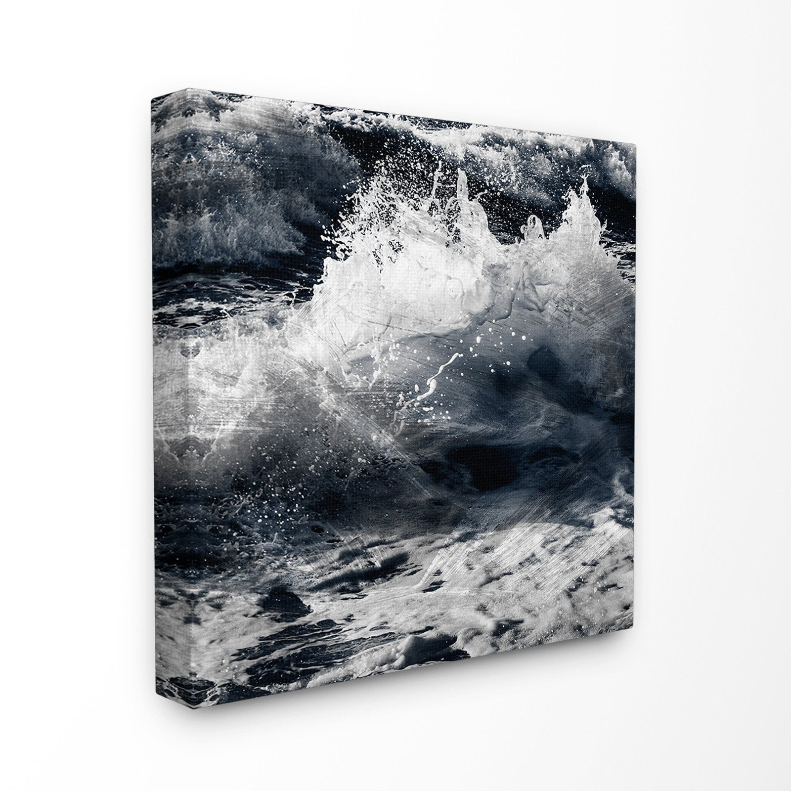 The Stupell Home Decor Collection Blue Ocean Waves Wall Art