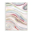 thumbnail image 1 of The Stupell Home Decor Collection Blue Pink Red Green Watercolor Marbling Abstract Wall Plaque Art, 10 x 0.5 x 15, 1 of 6
