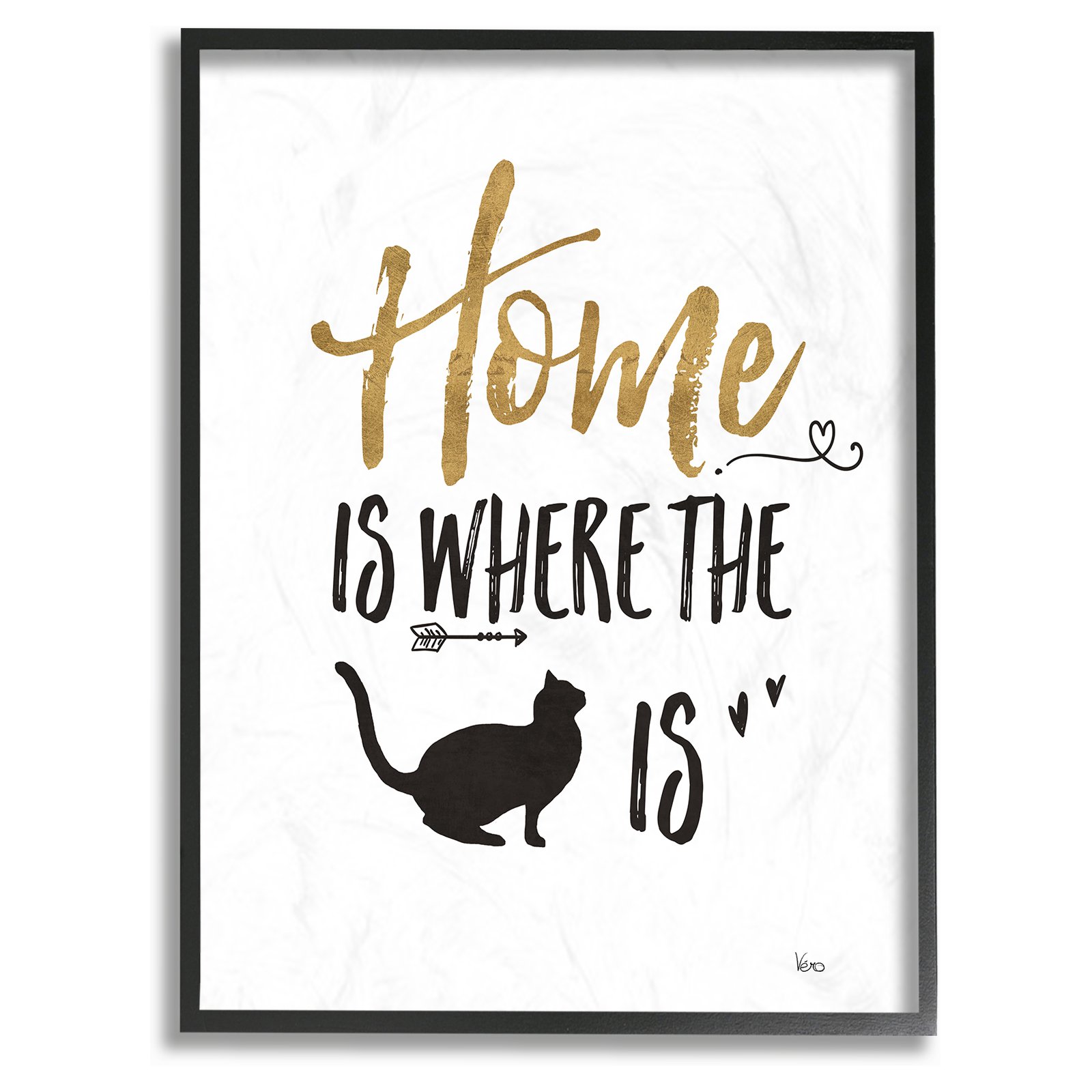 The Stupell Home Decor Collection Cat Lover Typography Wall Art