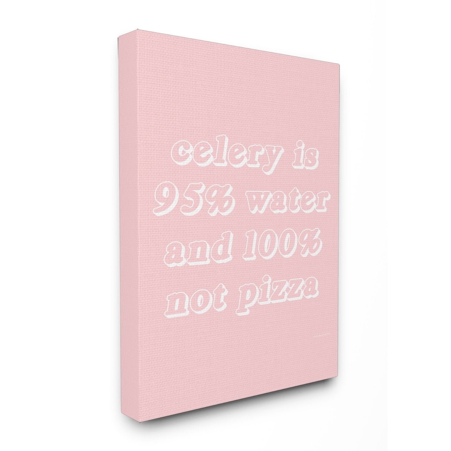 The Stupell Home Decor Collection Celery Pizza Wall Art