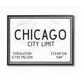 thumbnail image 1 of Stupell  Chicago City Limit Framed Giclee Texture Art 16 x 20, 1 of 5