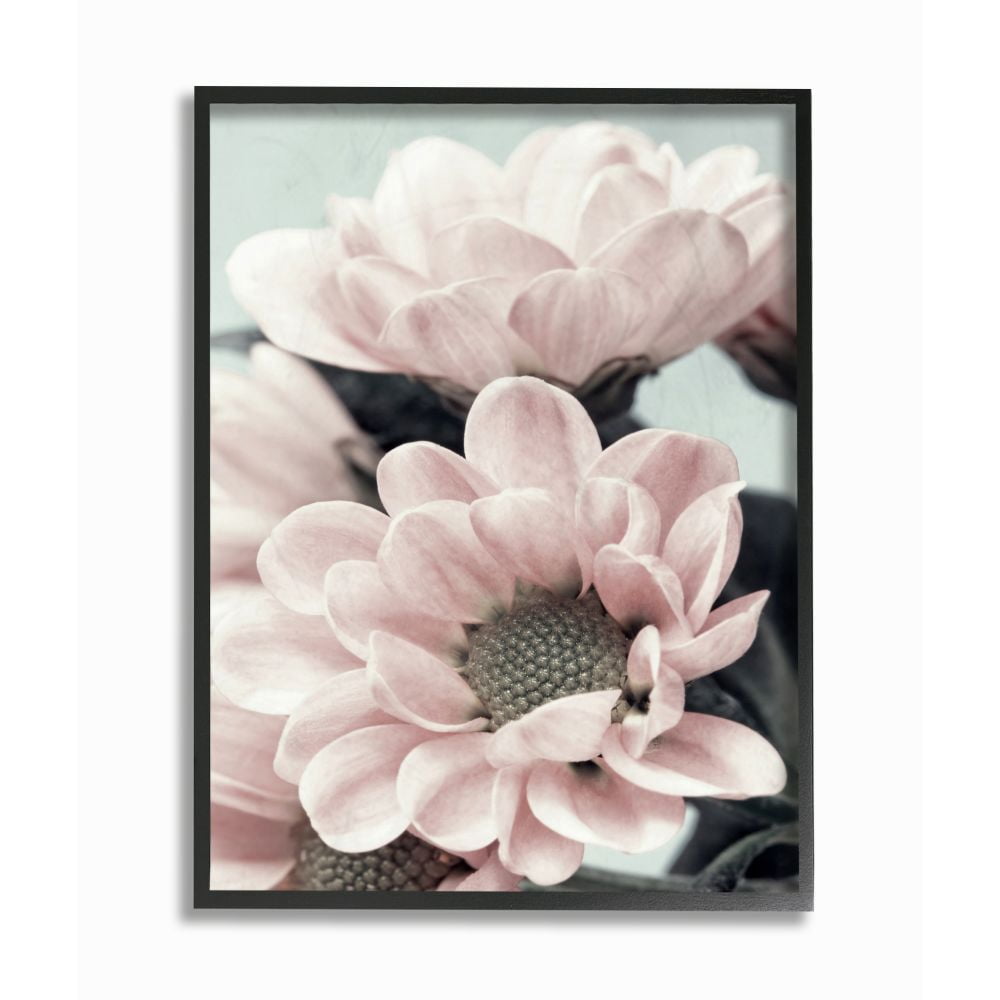 The Stupell Home Decor Collection Close Up Flower Still Life Photography Framed Giclee Texturized Art